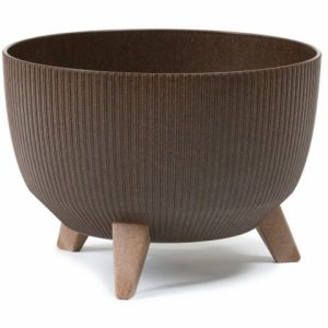 Maceta "ROMA ECO CAFÉ" expresso 24 cm · plástico