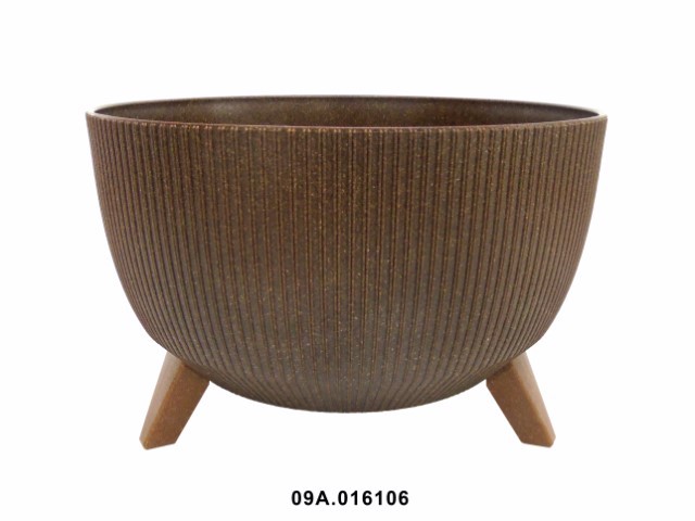 Maceta "ROMA ECO CAFÉ" expresso 40 cm · plástico