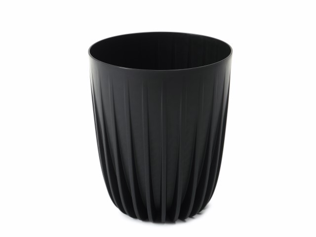 Maceta "MIRA ECO RECICLADO" color negro 25 × 29 cm · plástico