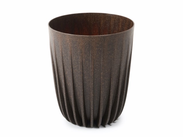 Maceta "MIRA ECO CAFÉ" expresso 14 × 14 cm · plástico
