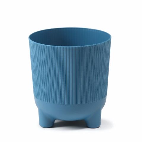 Maceta "ARIA JUMPER" color azul 18 × 20 cm · plástico