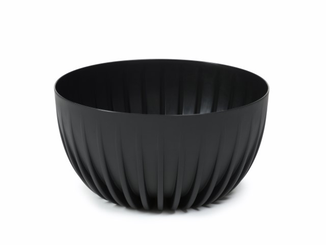 Maceta "MIRA ECO RECICLADO" color negro 24 × 14 cm · plástico