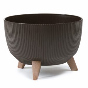 Maceta "ROMA JUMPER" café 47 × 22 cm · plástico