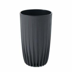 Maceta "MIRA ECO RECICLADO" color antracita 25 × 42 cm · plástico