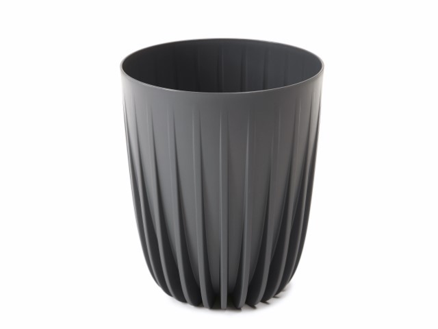 Maceta "MIRA ECO RECICLADO" color antracita 39 × 46 cm · plástico