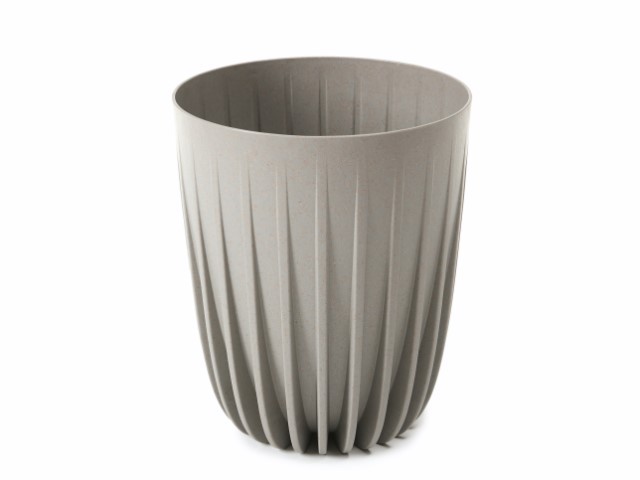 Maceta "MIRA ECO MADERA" color gris 39 × 46 cm · plástico