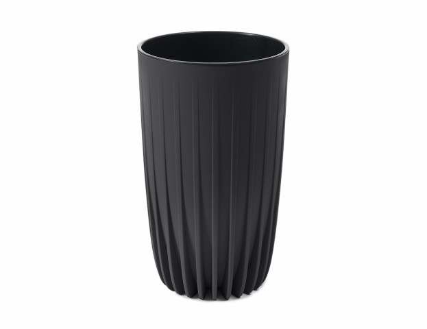 Maceta "MIRA ECO RECICLADO" color negro 30 × 51 cm · plástico