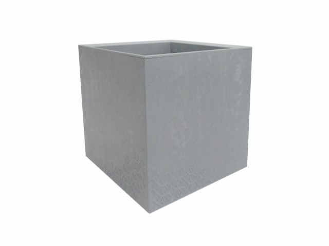 Maceta "KARO ECO RECICLADO" color gris 40 × 39 cm · plástico