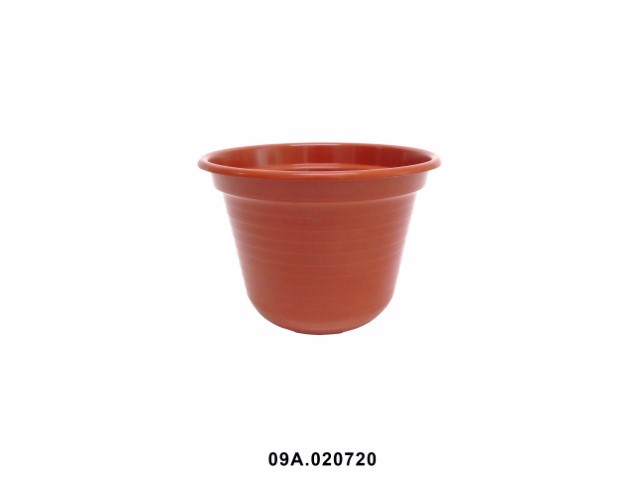 Maceta campana 225 color marrón 3,4l 23 × 17 cm · plástico