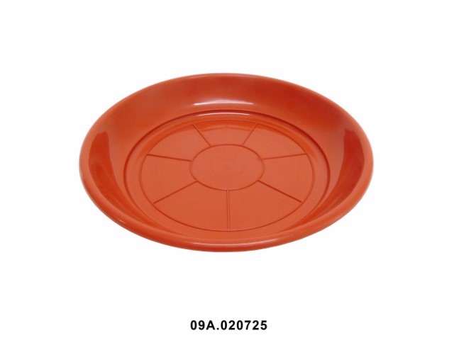 Plato para maceta campana 410 color marrón 31,5 × 5 cm · plástico