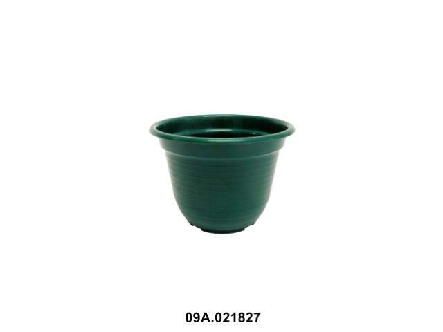 Maceta campana 150 color verde 1,05l 16 × 11 cm · plástico