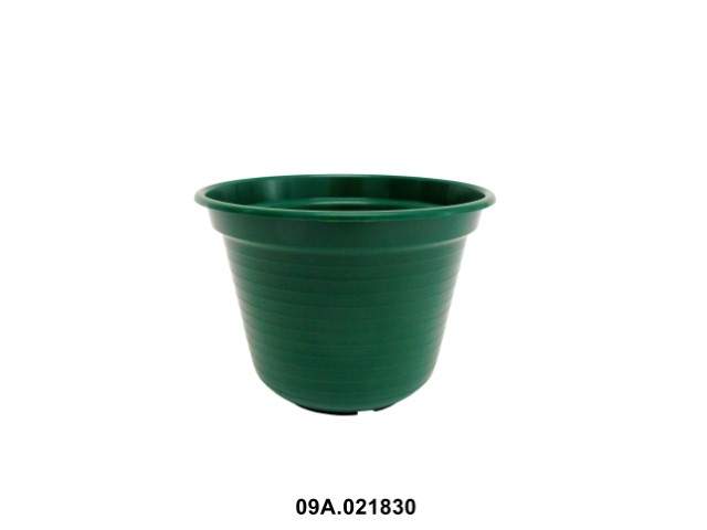 Maceta campana 250 color verde 5l 25 × 19 cm · plástico