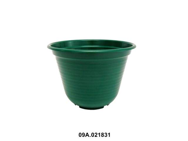 Maceta campana 280 color verde 6l 28 × 20 cm · plástico