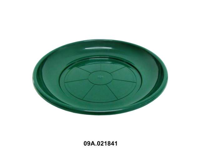 Plato para maceta campana 480 color verde 37 × 5 cm · plástico
