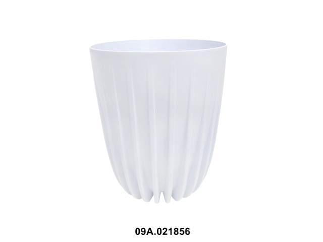 Maceta "MIRA" color blanco 30 × 35 cm · plástico