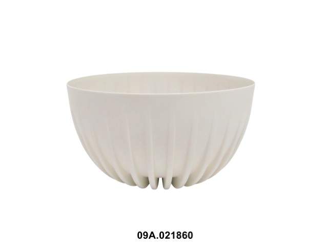 Maceta "MIRA ECO RECICLADO" color crema 30 × 29 cm · plástico