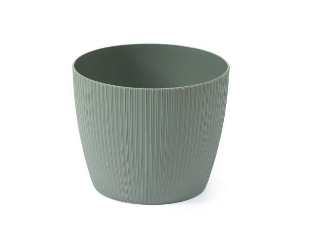 Maceta "MAGNOLIA" color gris verde 11 cm · plástico