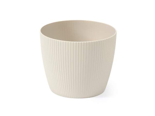 Maceta "MAGNOLIA" color beige 11 cm · plástico