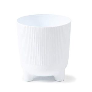 Maceta "ARIA JUMPER" color blanco 14 × 16 cm · plástico