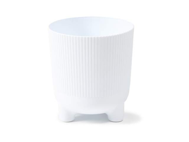 Maceta "ARIA JUMPER" color blanco 18 × 20 cm · plástico