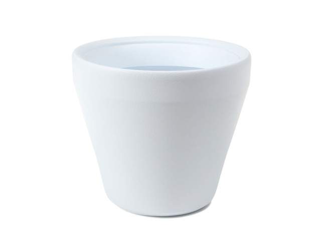 Maceta "LIMA" color blanco 61 × 56 cm · plástico