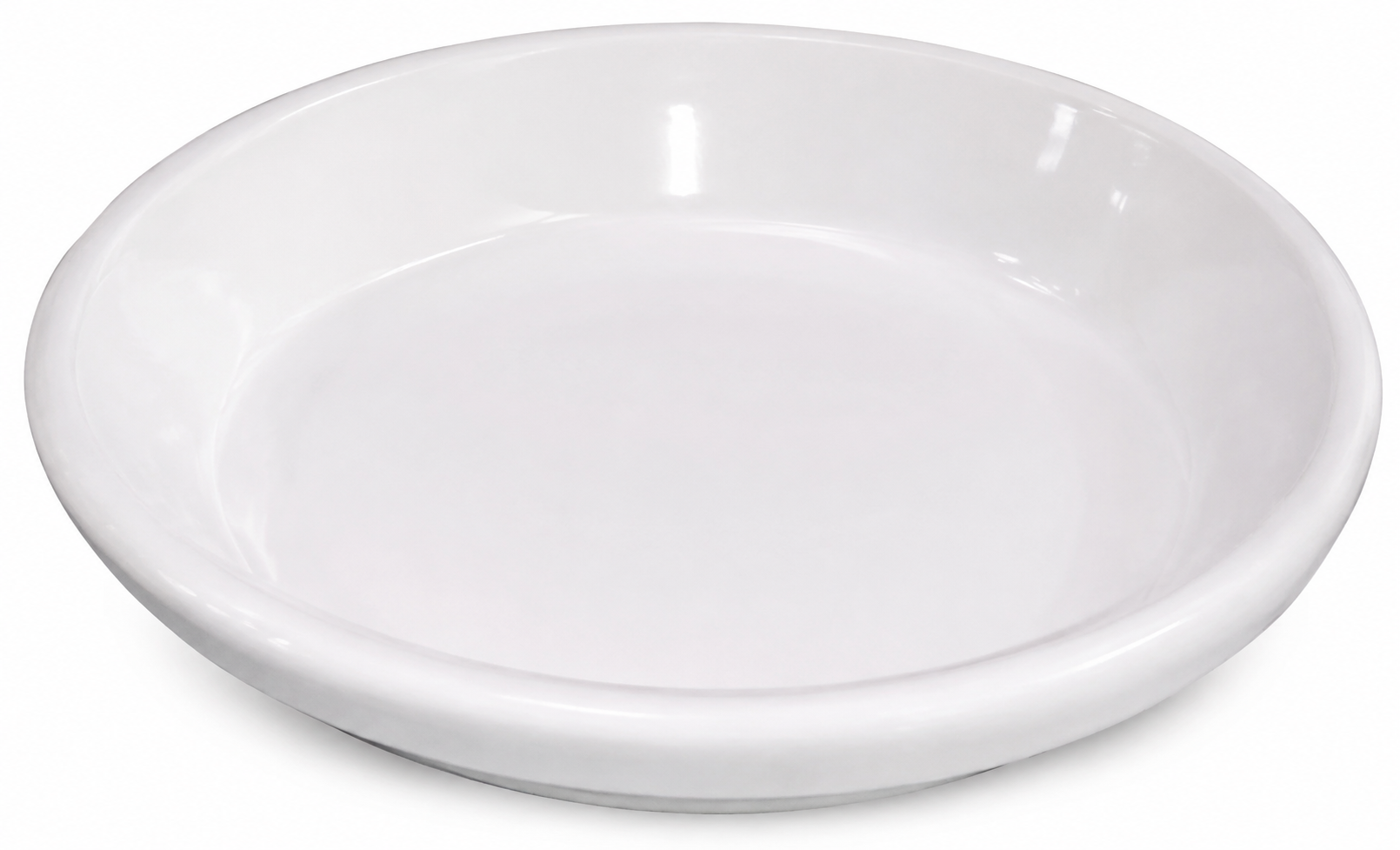 Plato de barro con acabado epoxi - 15 cm
