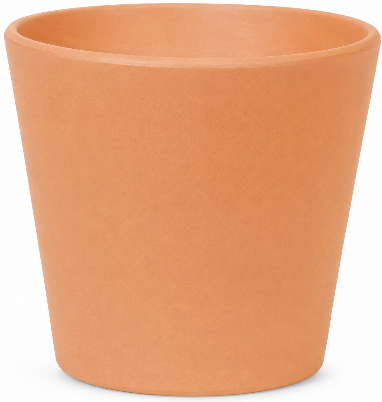 Maceta cónica de terracota - 30 cm × 32 cm de alto