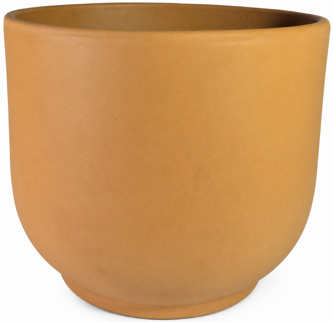 Maceta jándula de terracota - 17 cm × 17 cm de alto