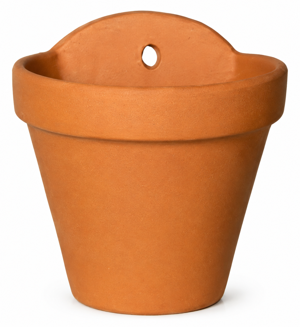 Maceta de pared de terracota - 20 cm × 18 cm de alto