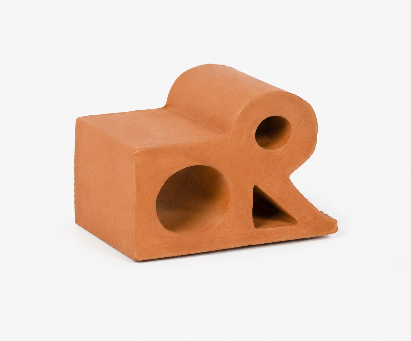 Pie macetón de terracota - 10 cm × 9 cm de alto