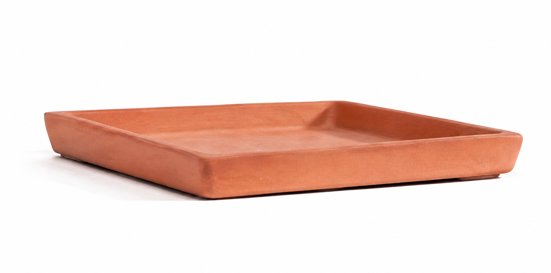 Plato bonsái de terracota - 21 × 14 cm